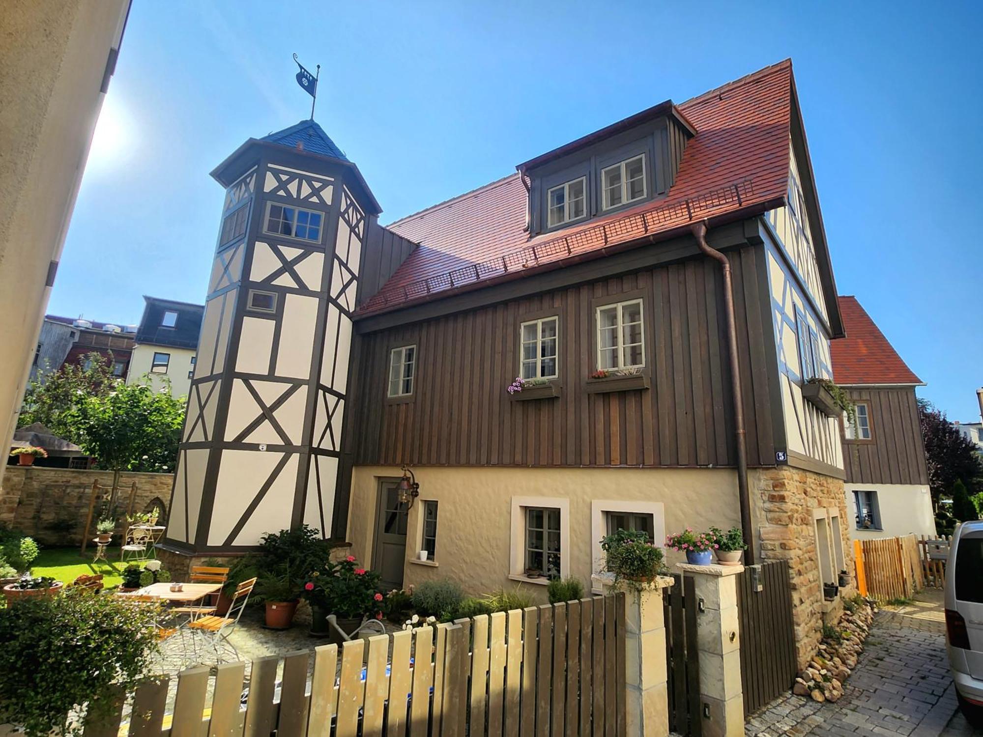 Aussergewoehnliches, Historisches, Spaetgotisches Wohnhaus Von 1519, Gries 5 Гера Екстериор снимка